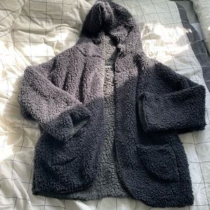 urban outfitters bdg fluffy jacket